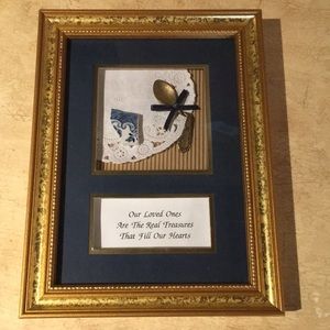 Beautiful frame with lovely sentiment